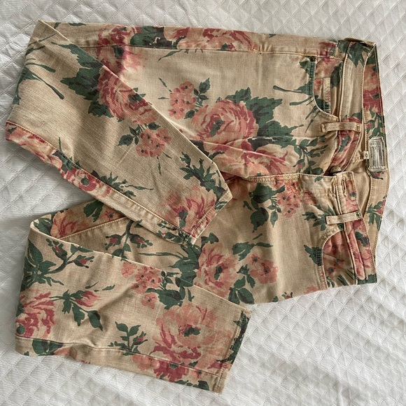 Current Elliott Floral Jeans - Picture 2 of 5
